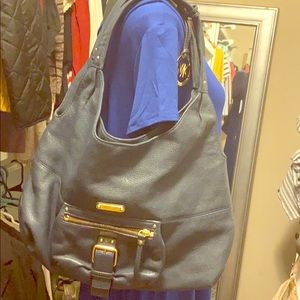 Navy leather Michael kors purse